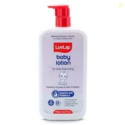 LuvLap Baby Lotion with Milk Protein - 700ml, Suitable for Babys Delic