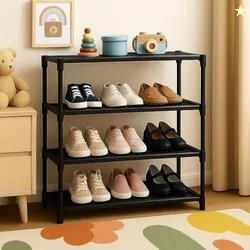 RYUGA Shoe Rack for Home Plastic, Portable Shoes Rack with Dustproof f