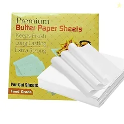 ANCHARA Butter Paper Sheets Premium Quality Butter.Paper Non-Stick, Gr