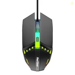 Redgear A-10 Wired Gaming Mouse with RGB LED Lightweight and Durable D