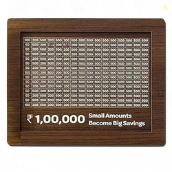 9BR 1 Lakh Savings Tracker | Money Saving Goal Board | Small Amou...mo