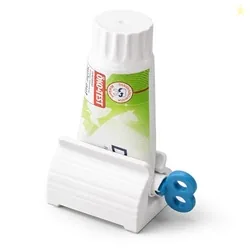 Toothpaste Squeezer with Rolling Holder | Rotatable Toothpaste Tube Di