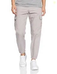 Amazon Brand - Symbol Men's Stretchable Slim Fit Cargo Jogger Pants |