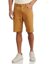 Amazon Brand - Symbol Men's Regular Fit Cotton Stretchable Shorts (AW1
