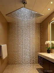 High Grade Heavy quality Ultra Slim Shower 12 X 12 Stainless Stee...mo