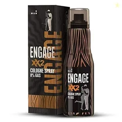 XX2 Cologne Perfume Spray for Men 135ml | Fruity & Amber | No Gas Colo