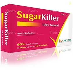 Dr. Ayurveda Sugar Killer Natural Powder for Diabetes Care | 8 Powerfu