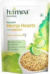 Hampa Roasted Hemp Hearts 100g | Sweet Lime Flavour | Roasted Shelled