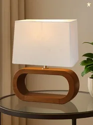 Homesake Warm Yellow Wood Cylinder Solid High Quality Electrical Table