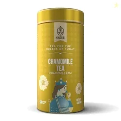 Hindraj Chamomile Rani Herbal Green Tea 100 g Loose Leaves Organic, Re