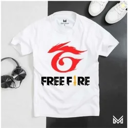 NEW FASHION HR Men Printed, Typography Round Neck Cotton Blend Wh...mo