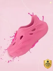 RED TAPE Slip-on Clogs For Girls (Pink , 10-11 Years)