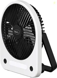 Pigeon Wave with 1 Year Warranty 152 mm Table Fan (Black, White |...mo
