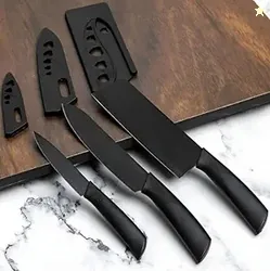 Qshare 3 Piece Professional Kitchen Knife Set with High Carbon Stainle
