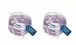 Crompton Galaxy Decoration Copper USB Powered String Fairy Lights with