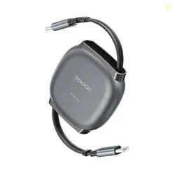 INICIO 100W USB C Cable Retractable 1m With 4 Preset Length Portable T