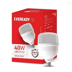 Eveready 40W LED Hammer Bulb with B22 Base High CRI, 4KV Surge Protect