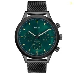 TIMEX Analog Watch for Men with Round Dial & Water Resistant Man's Wri
