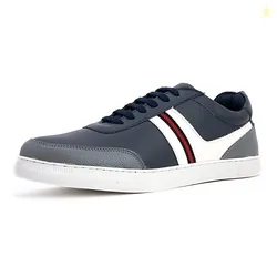 Lazard by Khadim's Synthetic Leather PVC Sole Contrast Patch Stitch Na