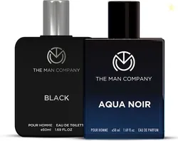 THE MAN COMPANY Aqua Noir Perfume + Black EDT Perfume | Aqua + Bl...mo
