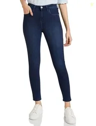 Amazon Brand - Symbol Women's Slim Fit Jeans (Mid Rise | Ankle Length