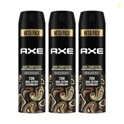 Axe Dark Temptation Long Lasting Deodorant Bodyspray For Men 215 ml &
