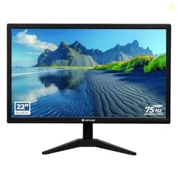 LAPCARE ZOOY 22-Inch Full HD LED Monitor with 1920x1080, 75Hz, 5ms Res