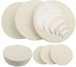 DIY Crafts 4 Pcs, 3  inch Felt Pad Only, Felt Pad Only For Car Cleanin