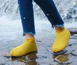 Dermeida Non-Slip Anti Skid Waterproof Silicon Boot Cover Rain Si...mo