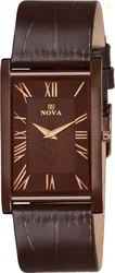 NOVA Premium Slim Series Analog Watch  - For Men Men's Brown Slim