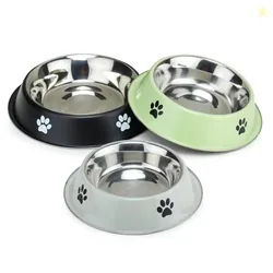 PremiumAV Stainless Steel Thermoplastic Cat Bowl 2600 ML 5 No. Size  N