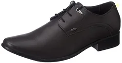 Lee Cooper LC2035B2R Men's Leather Derby Formal Shoes | Lightweight Co