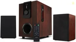 Intex 2.1 Choral TUFB OS 40 W Bluetooth Home Theatre Black and Brown,