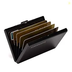 EASTNIGHTS RFID Credit Card Holder Wallet Protector Stainless Steel Ca