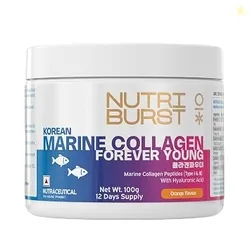 Nutriburst Korean Marine Collagen Powder | Marine Collagen Peptides (T