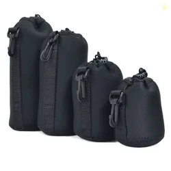 yantralay Neoprene Lens Case Pouch Set for DSLR Camera - Pack of 4 - T