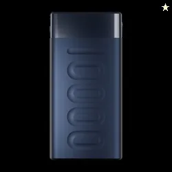 Ambrane 10000 mAh 22.5 W Slim Pocket Size Power Bank (Blue, Lithi...mo