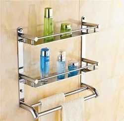 ONEILLES Bathroom Accessories Stainless Steel Double Layer Shelf ...mo