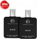 THE MAN COMPANY Black EDT Perfume For Men (Pack of 2, 50ml each)