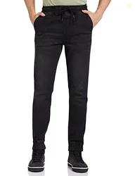 Amazon Brand - INKAST Men's Relaxed Fit Cotton Blend Mid Rise Jeans (I