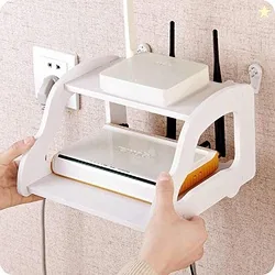 SS ARTS Desktop WiFi Router Stand WiFi Holder Set Top Box Stand