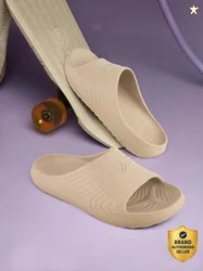 RED TAPE Men Slides (Beige , 10)