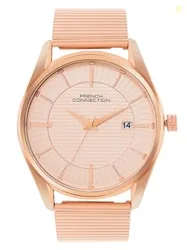 French Connection Rose Dial Analog Watch for Men - FCN056B