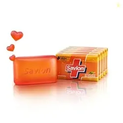 Savlon Moisturizing Glycerin Bathing Soap Bar 600g (120g Pack of 5) |