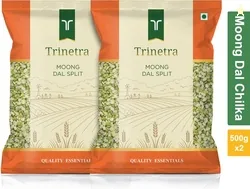 Trinetra Green Moong Dal (Split) (1000 g)