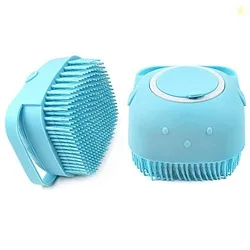 Hair Scalp Massage & Bathing Brush For Cleaning Body | Silicon Wash Sc