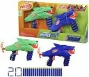 Nerf Wild Wolfpack Dart Blaster 2-Pack Guns & Darts (Multicolor)
