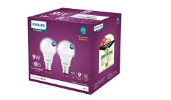 Philips 9-Watts Multipack B22 LED Cool Day White LED Bulb, Pack of 2,