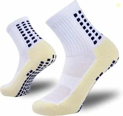 Hi-Tech Performance Athletic grip Socks for Men & Women | Crew Length