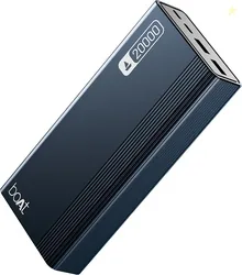 boAt 20000 mAh 22.5 W Compact Power Bank (Midnight Blue, Lithium-...mo